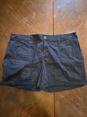 Pantalones Cortos Maurices Desteñidos Negros con Puños Talla 20 202507109 Foto 1 de 4