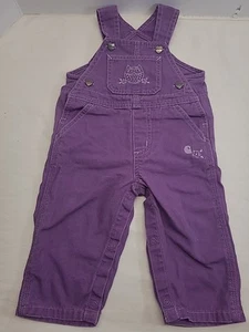 Carhartt 9 month old purple overalls - Picture 1 of 8