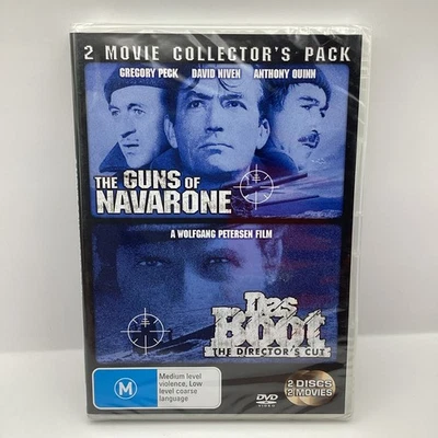 The Guns Of Navarone / Das Boot (DVD, 2007) - Brand New Sealed - Region 4 (N3) - Bild 1 von 4