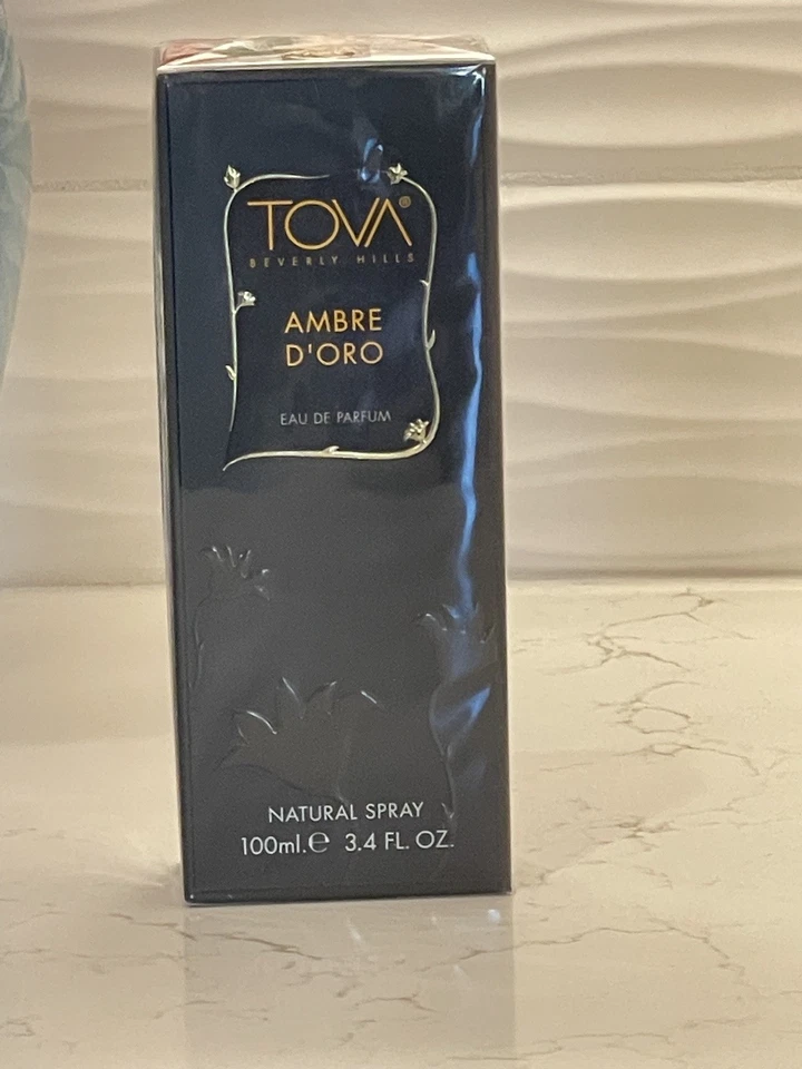 TOVA Ambre D'Oro Eau de Parfum 3.4 fl oz *NUEVO EN CAJA Sellado Foto 1 de 1