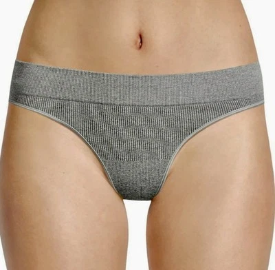 Bragas tanga sin costuras para mujer No Boundaries talla XXXL (21) gris jaspeado nuevas con etiquetas Foto 1 de 4