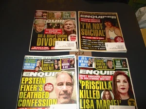LOT x 4 Enquirer Magazine Back Issues Most 2025 Mixed - Bild 1 von 1