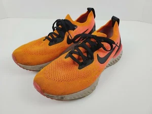 Scarpe da corsa Nike Epic React Flyknit da uomo rame flash arancione taglia 7,5 - Foto 1 di 7