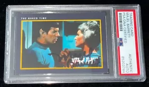 Majel Barrett Roddenberry "Nurse Chapel" STAR TREK Signed Auto Rookie Card PSA - Picture 1 of 3