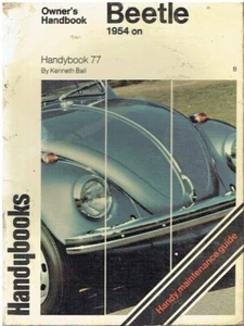 VW BEETLE 1200 1300 1500 1302 1303 SALOON CABRIO '54-74 OWNERS MAINTENANCE GUIDE - Picture 1 of 1