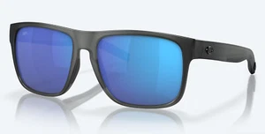 Costa Del Mar Spearo XL Smoke Crystal / Blue Mirror Polarized Glass 580G - NEW - Picture 1 of 5