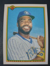 Dave Parker - Milwaukee Brewers - 1990 Bowman Baseball Card #398