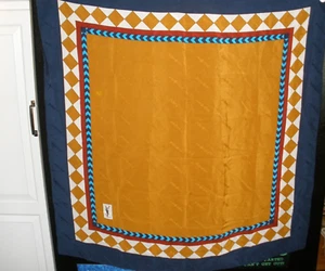 Vintage Woman's Scarf Silk YSL 33" x33" (has a stain) - Picture 1 of 3