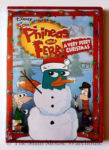Phineas and Ferb A Very Perry Chistmas Urlaub DVD Englisch Französisch & Spanisch - Bild 1 von 2