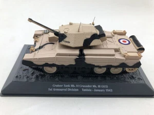 IXO 1/43 Mk.III WWII British Crusader Cuiser A15 Military Tank Model Ornaments - Picture 1 of 7