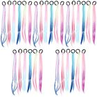 30 Pcs Hair Extension Ponytail Girl Accessories Braided Tie