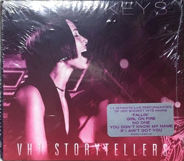CD & DVD: ALICIA KEYS VH1 Storytellers STILL SEALED NEW! digipak - Image 1 of 1