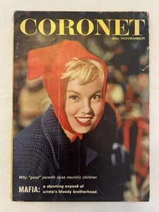 CORONET November 1958 Issue French Actress Mylene Demongeot On Cover VGC - Picture 1 of 10