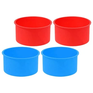 4pcs Premium Stackable Reusable Easy To Demold Cake Mold Party - Picture 1 of 12