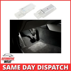 2X MK5 MK6 MK7 7.5 INTERNAL LED FOOTWELL DOOR LIGHTS FOR VW, WHITE - Picture 1 of 5