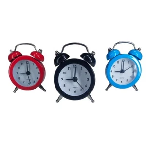 analoger Nachttischwecker Mini Wecker laut klassisch Design Glocke - Bild 1 von 9