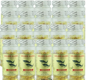 50X aceite de pescado orgánico de aguas profundas de Alaska 100 quilates omega 3 DHA/EPA 1000 mg 5000 cápsulas blandas - Imagen 1 de 2