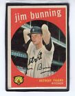 1959 - JIM BUNNING - Topps Baseball Card # 149 - DETROIT TIGERS