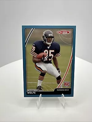 2007 Topps Total Silver Garrett Wolfe #474 Rookie RC - Image 1 of 2