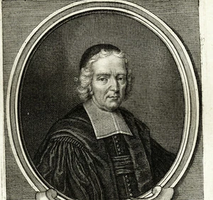 Hyacinthe RAVECHET 16- 1717 Docteur Sorbonne Gravé par DESROCHERS 1668 1741 - Picture 1 of 3
