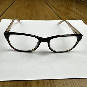 Anne Klein Eyeglasses Frames AK0417 600 BURGUNDY TORTOISE Square 50-17-130 - Picture 1 of 21