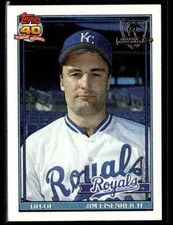 1991 Topps Desert Shield Jim Eisenreich Kansas City Royals #707