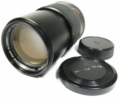 135 mm f2,8 MC Minolta Celtic para Minolta M/MD con tapas - ¡Bonito! Foto 1 de 4