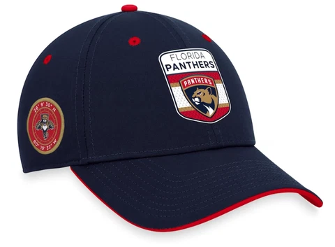 Men's Florida Panthers Fanatics Branded Navy 2023 NHL Draft Flex Hat Hockey Cover
