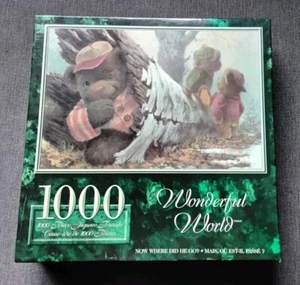 Wonderful World 1000 Piece Jigsaw Puzzle 'Where did he go? NEW - Picture 1 of 2