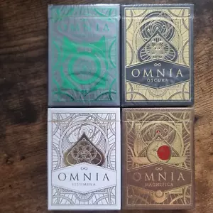 Mazo de cartas Omnia nuevo y sellado de Thirdway Industries edición limitada - Imagen 1 de 24