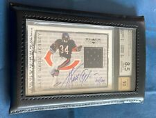 Walter Payton Jersey Auto like Exquisite 04/34 BGS 8.5/10 REDUCED to SELL