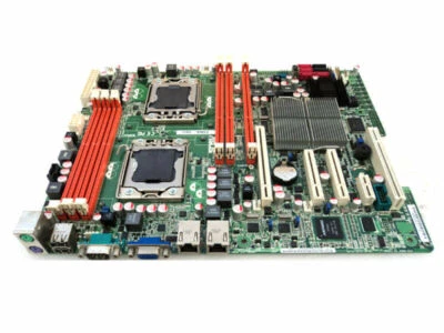 ASUS Z8NA-D6C Socket 1366 Motherboard Intel 5500 DDR3 ATX USB2.0 SATA2.0 VGA - Image 1 of 4
