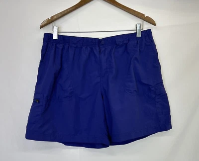 Columbia Mujeres Grandes Púrpura Ligero Nailon Senderismo Pantalones Cortos Carga FS Caridad Foto 1 de 4