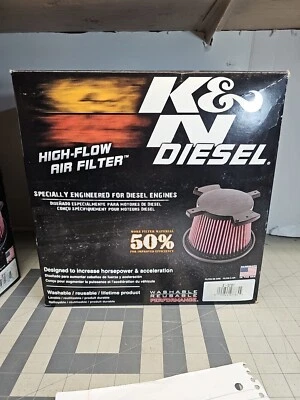 Filtro de aire de repuesto K&N Filters E-0787 para Dodge Ram 2500/3500 2010-2012 Foto 1 de 3