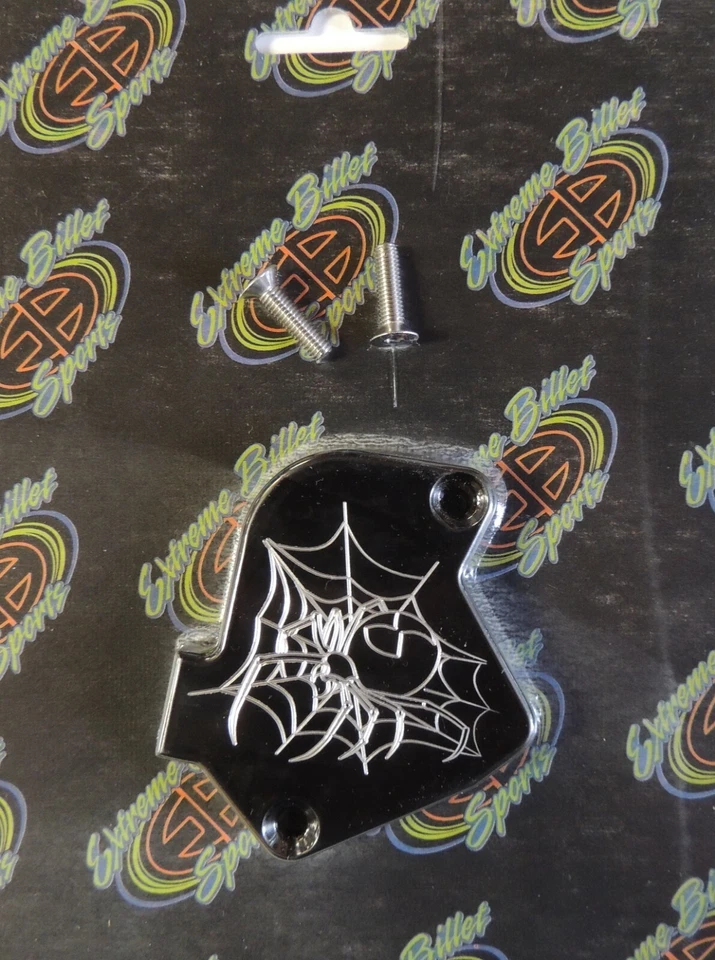 YAMAHA RAPTOR 50 80 90 SUZUKI QUADSPORT ПАУТИНА ЧЕРНЫЙ ЗАГОТОВКА ДРОССЕЛЬНАЯ ЗАСЛОНКА КРЫШКА - Изображение 1 из 1