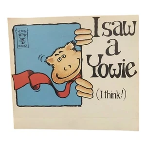 Vintage Yowie Books Sticker - 'I Saw a Yowie (I think!)' - Retro Design  - Picture 1 of 4