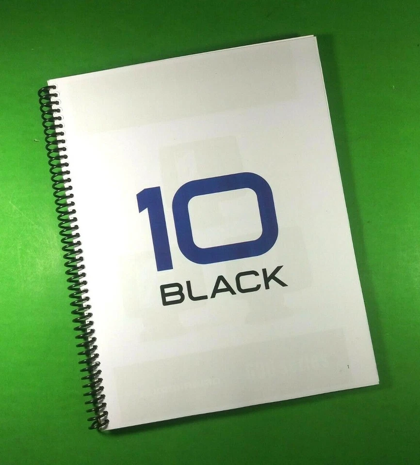 Owners Manual for GoPro Hero 10 Black Camera 154 Pages W/Clear Covers! - Image 1 of 1