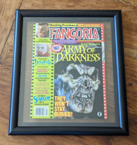 Fangoria Magazine #120 - 1993 - Army Of Darkness/Evil Dead - 1st Print - Framed!