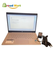 HP ChromeBook 14a-ne0013dx 14" Celeron N4120 4GB DDR4 64GB eMMC Chrome OS - Imagen 1 de 8