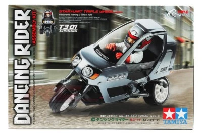Tamiya 57405 1/8 Scale RC Car 3-Wheeled Vehicle T3-01 Chassis Dancing Rider Kit - Image 1 of 2