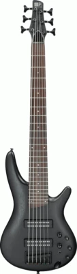 Ibanez SR306EB WK Electric 6-String Bass (Weathered Black) - image 1 of 4