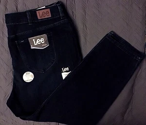 New W/Tags WOMENS LEE DENIM PANTS JEANS Size 26W M HIGH RISE SKINNY ANKLE INDIGO - Picture 1 of 3