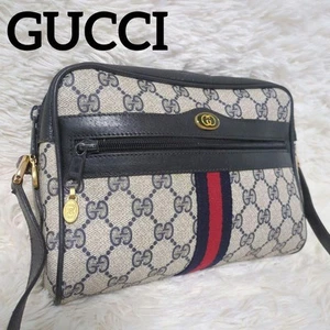 sell out warning Gucci Shoulder Bag GG Supreme Sherry Line in excellent conditi - Picture 1 of 12