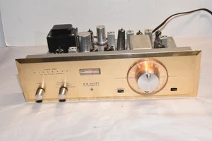 SINTONIZZATORE stereo a valvole multiplex FM banda larga Scott 350 - testato funzionante - Foto 1 di 4