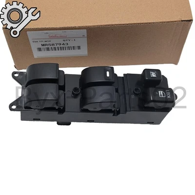 OEM Window Switch Left MR587943 For Mitsubishi Galant Endeavor Lancer Montero Foto 1 de 4