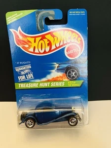 HOT WHEELS 1996 TREASURE HUNT SERIES '37 BUGATTI #12 OF 12 - Picture 1 of 8
