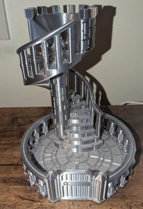 Dice Tower - DND Dice Tower - Tabletop Gaming - Silver - Picture 1 of 5