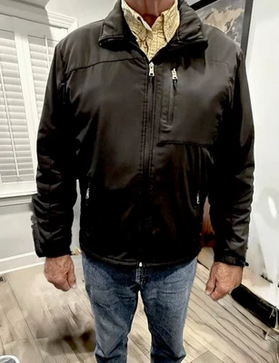 Casaco Haggar Vintage Preto Casaco Macio com Capuz - Masculino Médio/Grande - Imagem 1 de 4