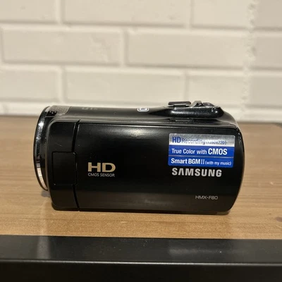 Samsung HMX-F80 Camcorder Camera with Battery  - Image 1 of 4