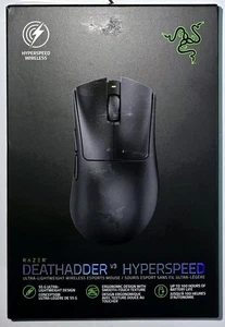 Razer DeathAdder V3 Pro Wireless Gaming Mouse - Black - Afbeelding 1 van 2